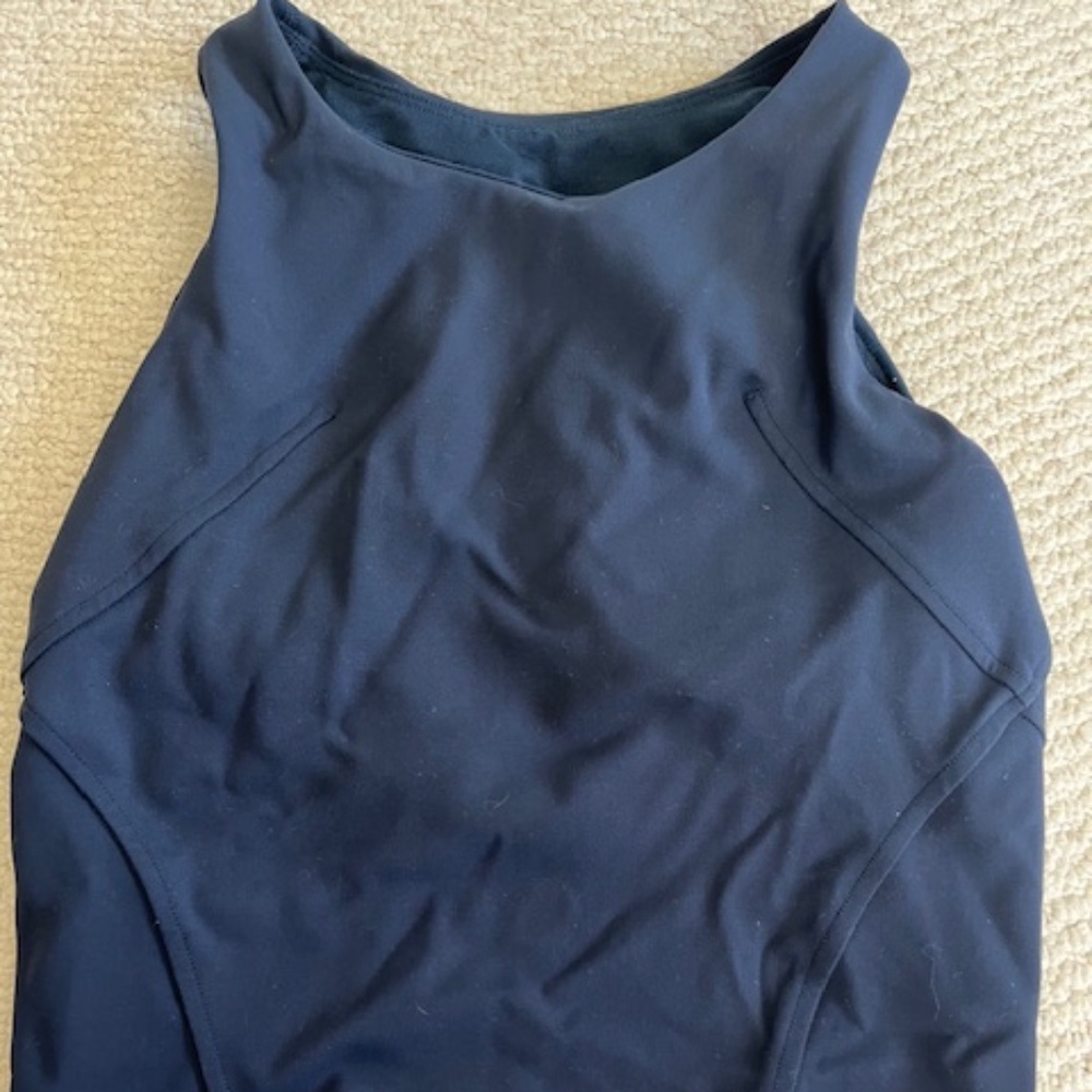 Lululemon High Neck Longline Bra, Size 2